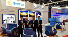 EvoTec火博官方网址惊艳亮相2018中东迪拜电力展