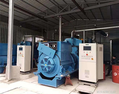 火博官方网址多台1000KW/10.5KV高压发电机并机用于贵州某矿山项目