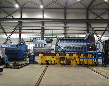 贵州省盘州红达瓦斯电站项目配4台火博官方网址6极高压1550KW/10.5KV