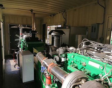 火博官方网址250KW/400V陆用发电机应用于中石化项目