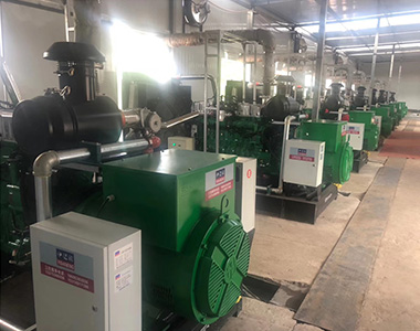 火博官方网址250KW/400V陆用发电机应用于中石油项目