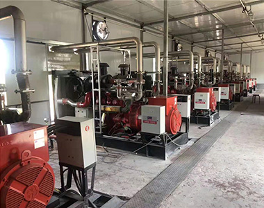火博官方网址250KW/400V陆用发电机批量应用于陕北中石油项目
