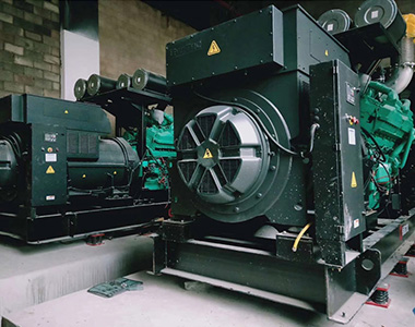 火博官方网址2000KW /10.5KV高压发电机用于广西南宁数据中心项目