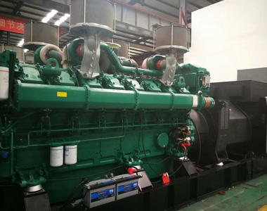 火博官方网址配玉柴3台2000KW/10.5KV高压发电机应用于黑龙江化工厂项