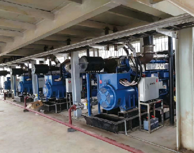 非洲燃气发电项目（玉柴配火博官方网址10台500KW）