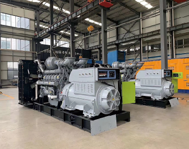 欧洲出口项目（帕金斯配火博官方网址2台1250KW6300V高压发电机)